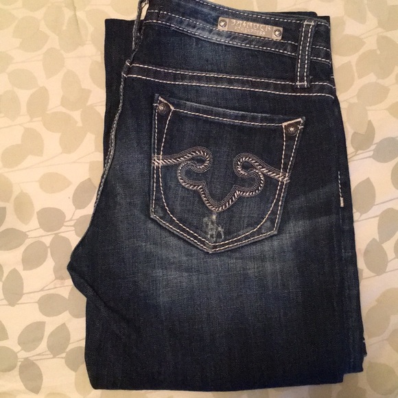 Express Denim - Woman’s RE⚡️ROCK  For Express, Denim Long Jeans